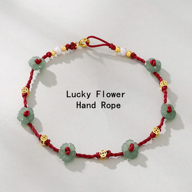 Ethnic Fashion Co In - Pulseira ajustável trançada de mão para