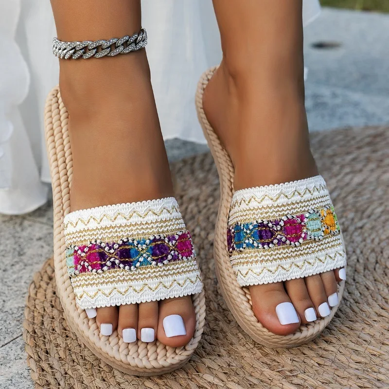 Chinelos femininos para uso ao - Ethnic Modern Fashion avaliação e preço