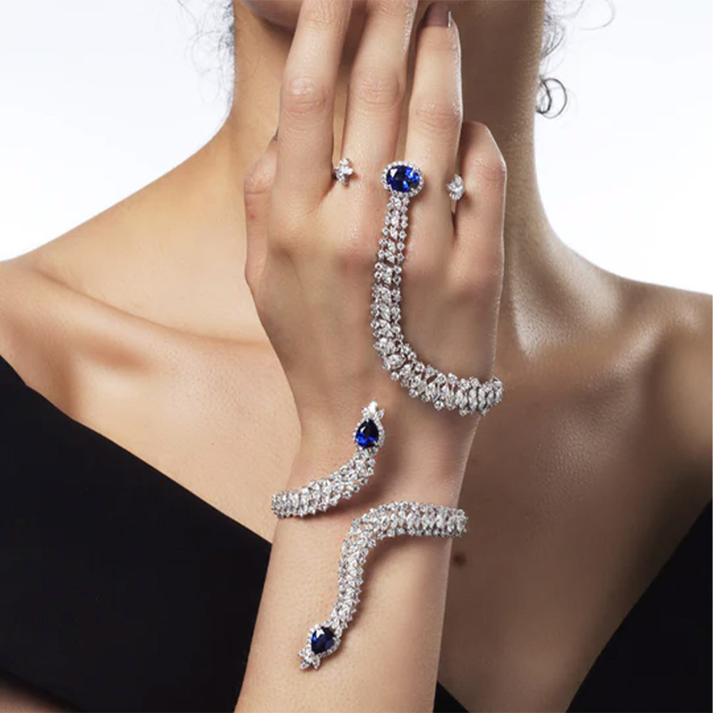 Stonefans-Pulseira única em fo - Ethnic Fashion India avaliação e preço